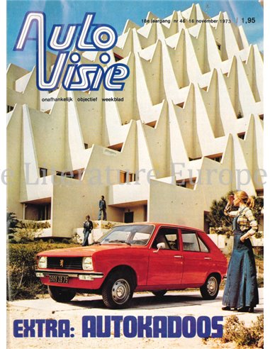 1973 AUTOVISIE MAGAZIN 46 NIEDERLÄNDISCH