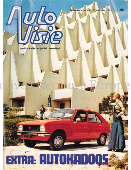 1973 AUTOVISIE MAGAZINE 46 DUTCH