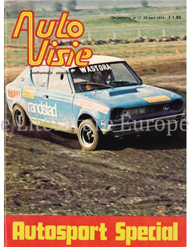 1974 AUTOVISIE MAGAZINE 17 DUTCH