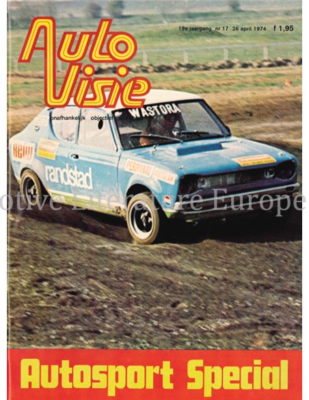 1974 AUTOVISIE MAGAZINE 17 NEDERLANDS