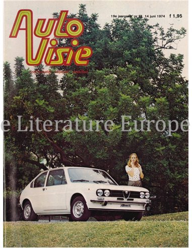 1974 AUTOVISIE MAGAZINE 24 DUTCH