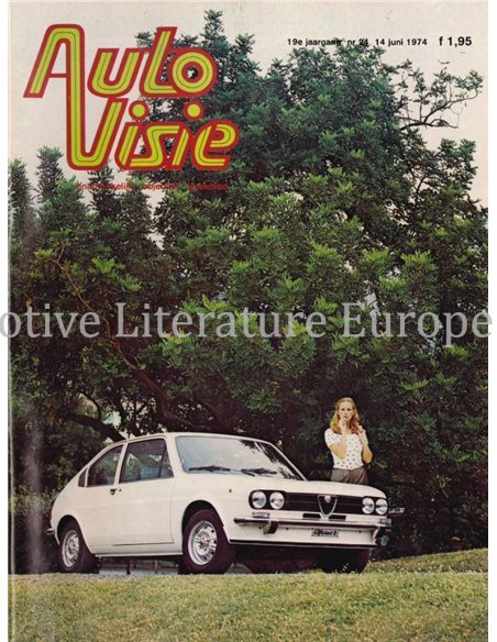 1974 AUTOVISIE MAGAZIN 24 NIEDERLÄNDISCH