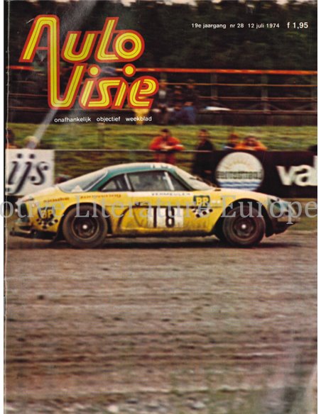 1974 AUTOVISIE MAGAZINE 28 DUTCH