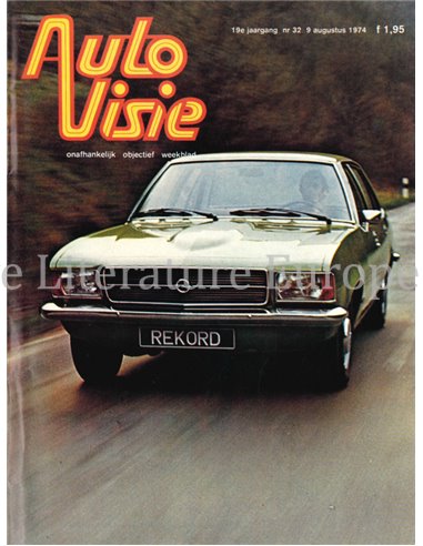 1974 AUTOVISIE MAGAZINE 32 DUTCH