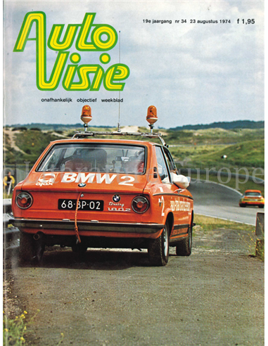 1974 AUTOVISIE MAGAZIN 34 NIEDERLÄNDISCH