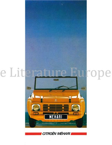 1985 CITROEN MEHARI PROSPEKT Französisch