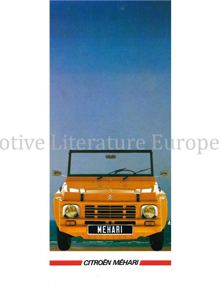 1985 CITROEN MEHARI PROSPEKT Französisch