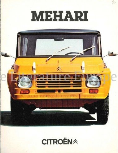 1980 CITROEN MEHARI BROCHURE ITALIAANS