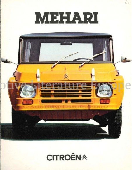 1980 CITROEN MEHARI BROCHURE ITALIAANS