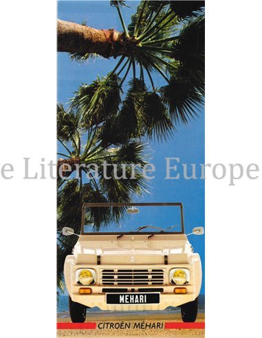 1986 CITROEN MEHARI PROSPEKT FRANZÖSISCH