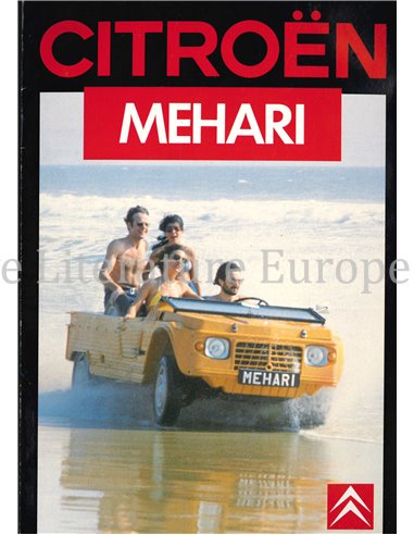 198? CITROEN MEHARI BROCHURE PORTUGUESE