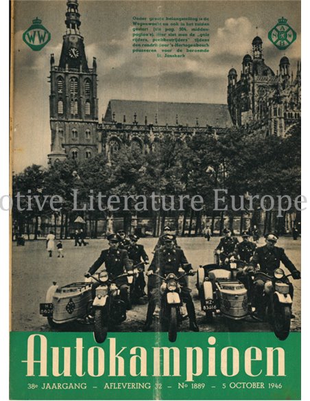 1946 AUTOKAMPIOEN MAGAZIN 32 NIEDERLÄNDISCH