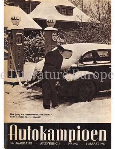 1947 AUTOKAMPIOEN MAGAZINE 9 NEDERLANDS