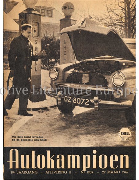 1947 AUTOKAMPIOEN MAGAZINE 11 NEDERLANDS