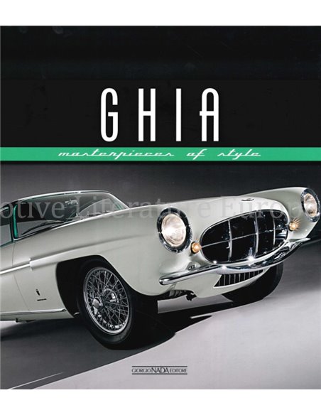 GHIA - MASTERPIECES OF STYLE - LUCIANO GREGGIO - BOEK