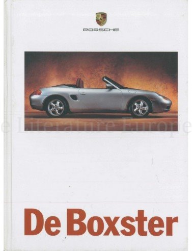 1998 PORSCHE BOXSTER HARDCOVER PROSPEKT NIEDERLÄNDISCH