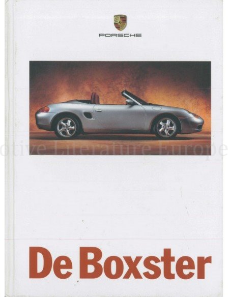 1998 PORSCHE BOXSTER HARDCOVER PROSPEKT NIEDERLÄNDISCH