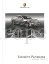 2010 PORSCHE PANAMERA EXCLUSIVE HARDBACK BROCHURE DUTCH