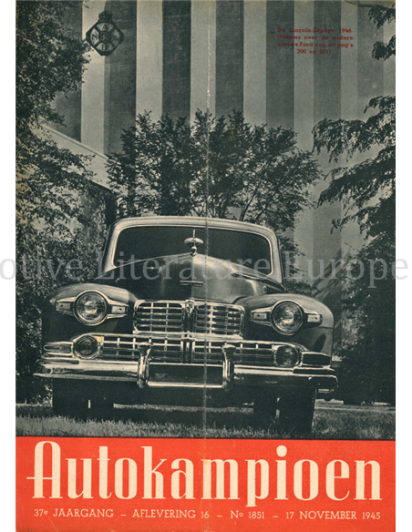 1945 AUTOKAMPIOEN MAGAZINE 16 DUTCH