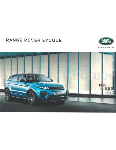 2017 RANGE ROVER EVOQUE PROSPEKT NIEDERLÄNDISCH