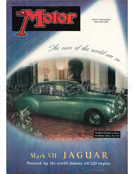 1951 THE MOTOR MAGAZIN 2583 ENGLISH