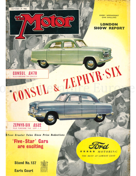 1952 THE MOTOR MAGAZIN 2646 ENGLISH