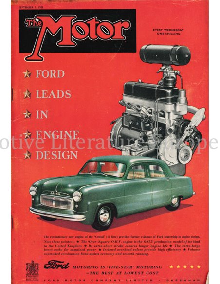 1951 THE MOTOR MAGAZIN 2586 ENGLISH