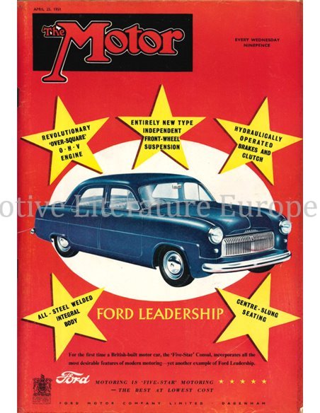 1951 THE MOTOR MAGAZINE 2567 ENGLISH