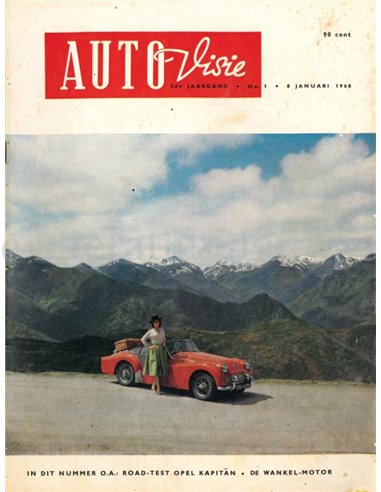 1960 AUTOVISIE MAGAZINE 01 DUTCH