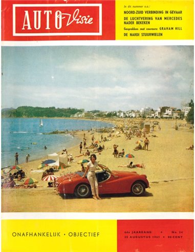 1961 AUTOVISIE MAGAZIN 34 NIEDERLÄNDISCH