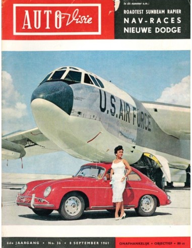 1961 AUTOVISIE MAGAZIN 36 NIEDERLÄNDISCH