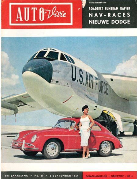 1961 AUTOVISIE MAGAZIN 36 NIEDERLÄNDISCH