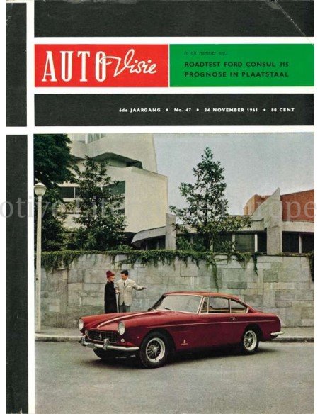 1961 AUTOVISIE MAGAZIN 47 NIEDERLÄNDISCH