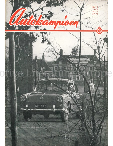 1962 AUTOKAMPIOEN MAGAZINE 08 NEDERLANDS