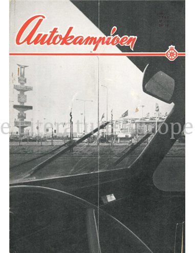 1962 AUTOKAMPIOEN MAGAZINE 11 NEDERLANDS