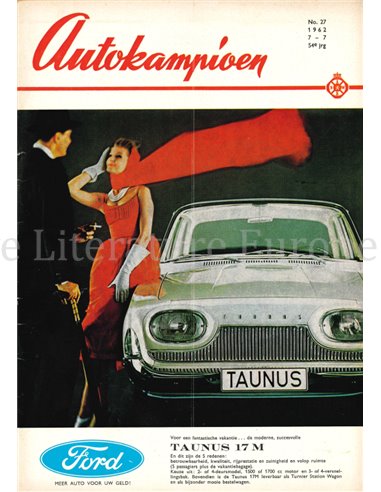 1962 AUTOKAMPIOEN MAGAZINE 27 DUTCH