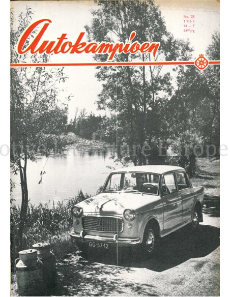 1962 AUTOKAMPIOEN MAGAZIN 28 NIEDERLÄNDISCH