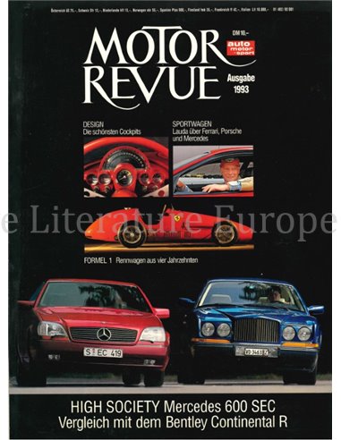 1993 MOTOR REVUE JAARBOEK DUITS