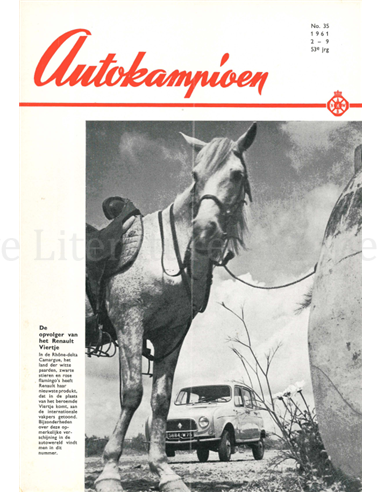 1961 AUTOKAMPIOEN MAGAZIN 35 NIEDERLÄNDISCH