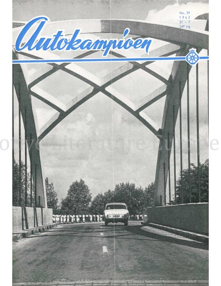 1962 AUTOKAMPIOEN MAGAZIN 29 NIEDERLÄNDISCH