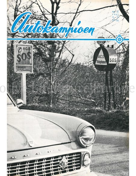 1962 AUTOKAMPIOEN MAGAZIN 32 NIEDERLÄNDISCH