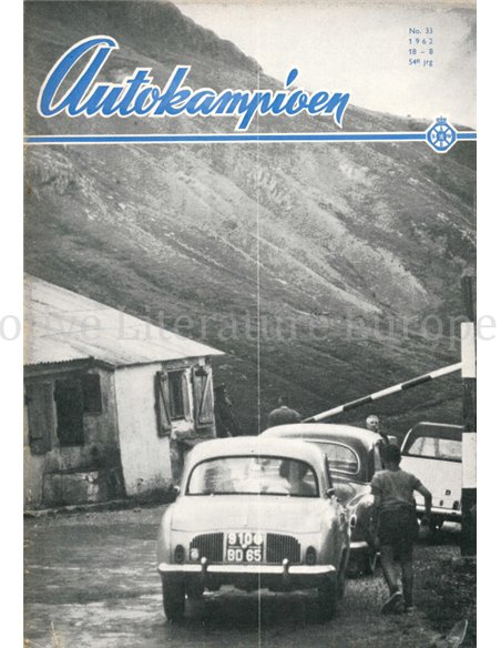 1962 AUTOKAMPIOEN MAGAZINE 33 DUTCH