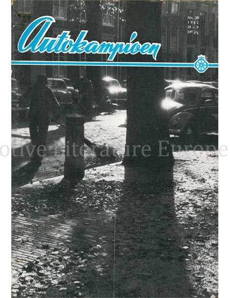 1962 AUTOKAMPIOEN MAGAZINE 39 DUTCH