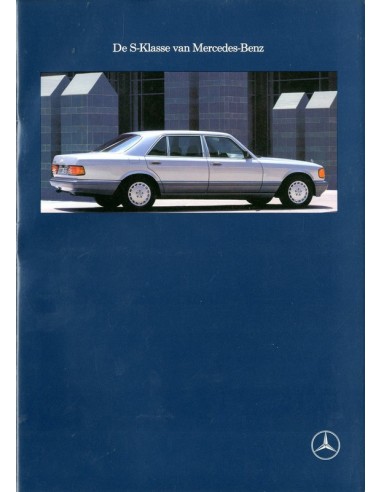 1990 MERCEDES BENZ S KLASSE BROCHURE NEDERLANDS