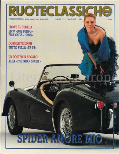 1992 RUOTECLASSICHE ZEITSCHRIFT MÄRZ ITALIENISCH