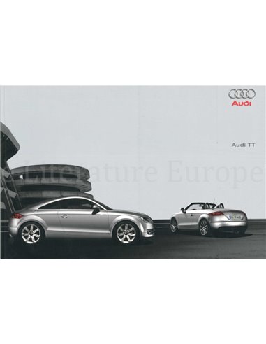 2007 AUDI TT BROCHURE DUTCH