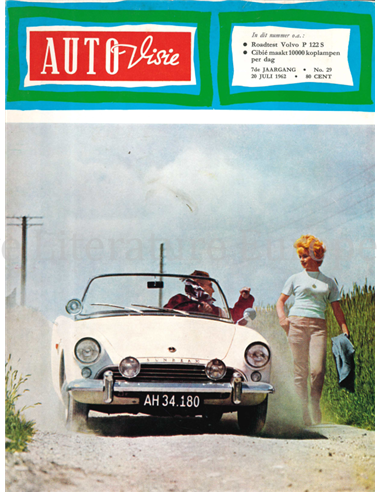 1962 AUTOVISIE MAGAZINE 29 NEDERLANDS