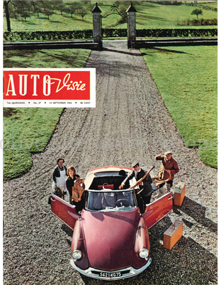 1962 AUTOVISIE MAGAZINE 37 NEDERLANDS