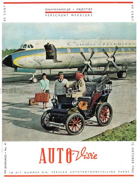 1962 AUTOVISIE MAGAZIN 41 NIEDERLÄNDISCH