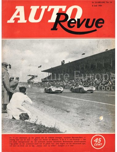 1954 AUTO REVUE MAGAZINE 14 DUTCH